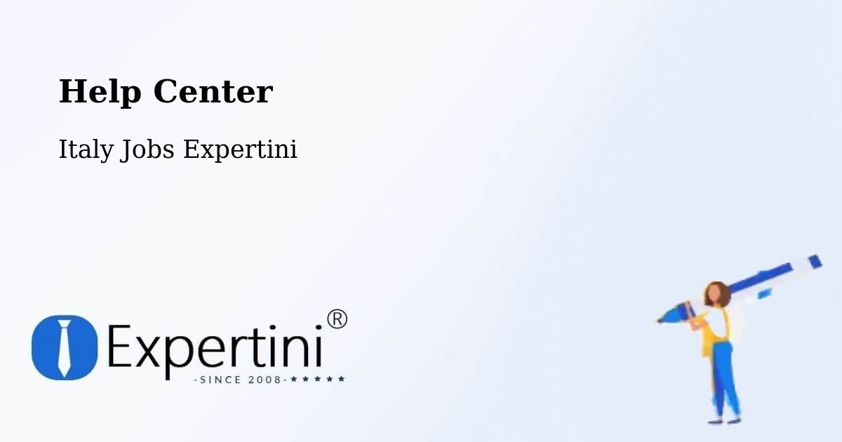 Help Center – Nosate - Italy Jobs Expertini